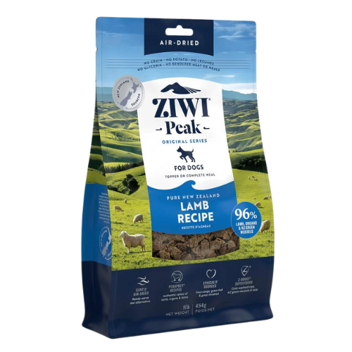 Ziwi Peak Dog Gently Air Dried New Zealand Lamb 16oz