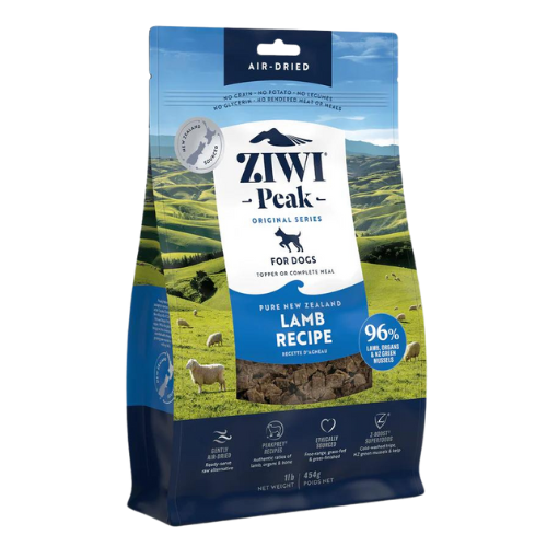 Ziwi Peak Gently Air Dried New Zealand Lamb Dog Treats 16oz