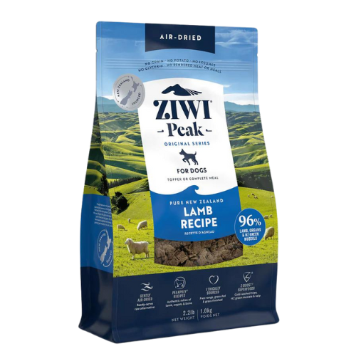 Ziwi Peak Gently Air Dried New Zealand Lamb Dog Food 2.2#