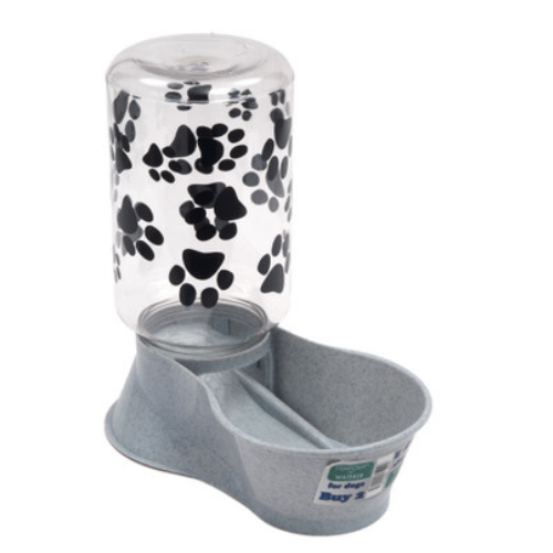 Lixit Dog Feeder & Fountain- Reversible Base 128oz