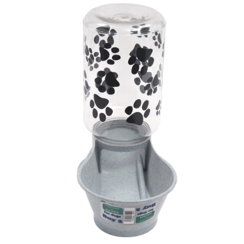 Lixit Dog Feeder & Fountain- Reversible Base 128oz