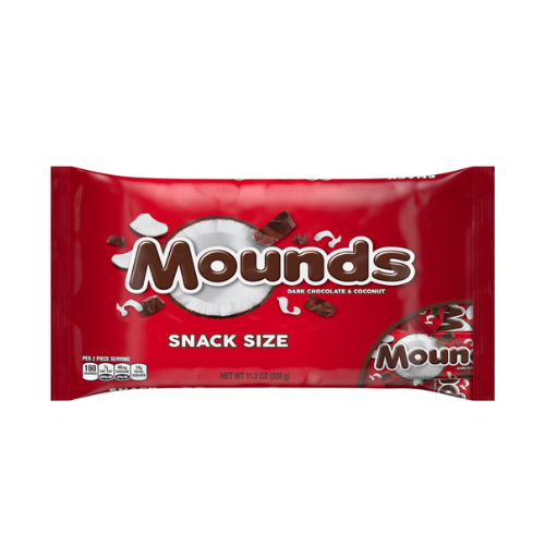 Mounds Candy Bars Snack Size 11.3oz