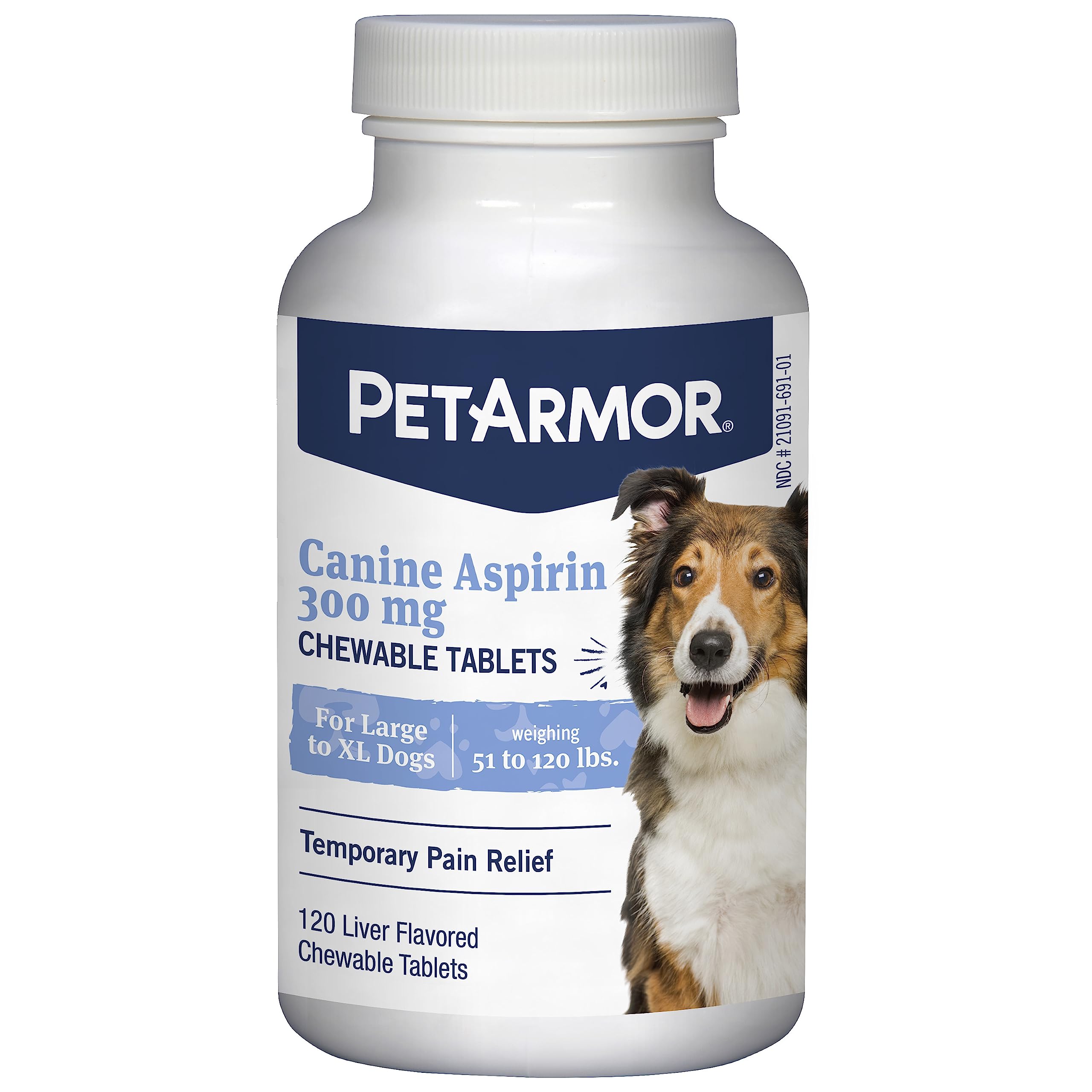 PetArmor Large Dog Asprin 300mg 120ct