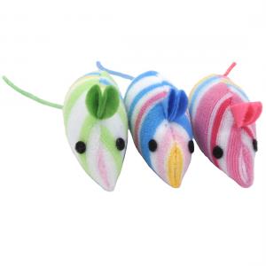 Turbo Printed Mice Cat Toy 6.25'' Assorted