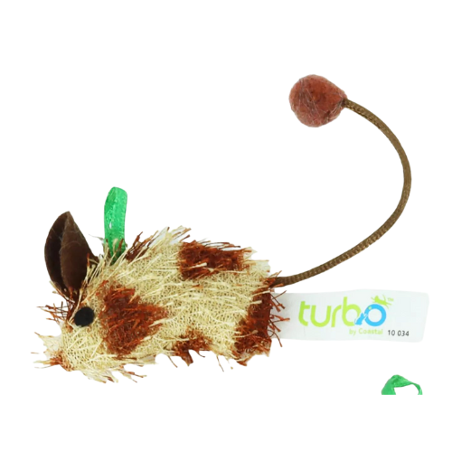Turbo Spotted Mice Cat Toy 6.75'' Assorted