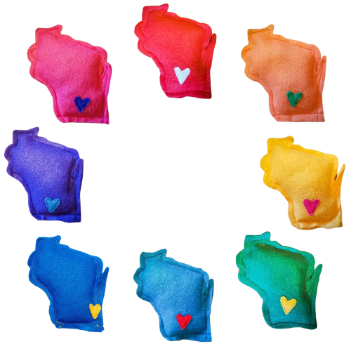 TacoCat Creations Catnip Cat Toy Wisc'rs Assorted Color