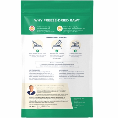 Dr Marty Dog Nature's Blend Freeze Dried Premium Origin 48oz