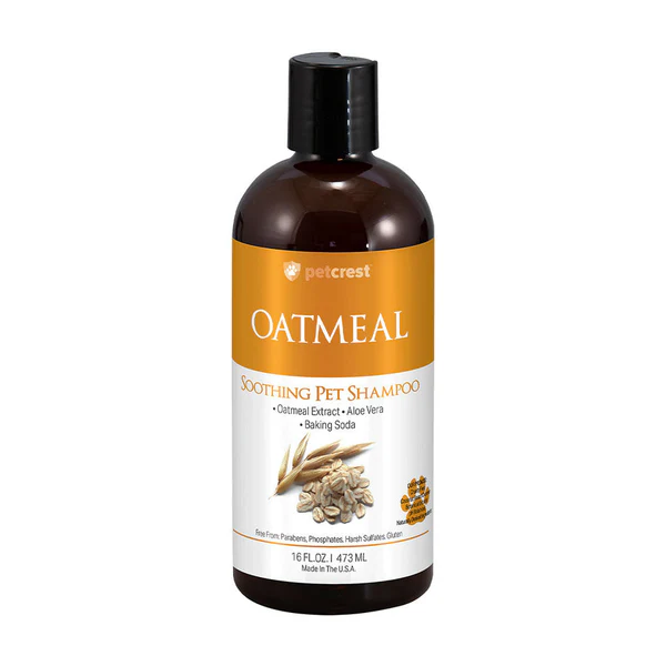 Petcrest Oatmeal Soothing Pet Shampoo 16oz