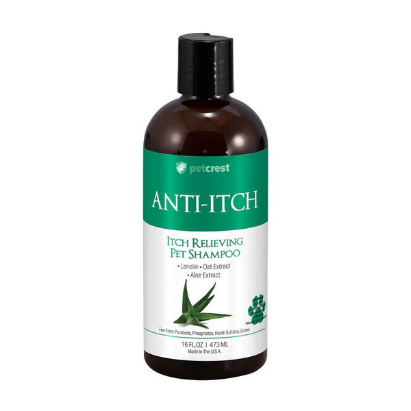Petcrest Itch Relieving Pet Shampoo 16oz