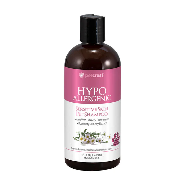 Petcrest Hypoallergenic Pet Shampoo 16oz