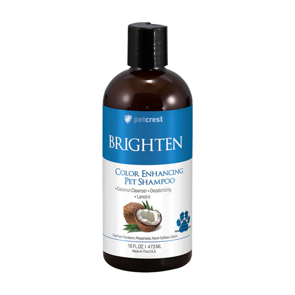 Petcrest Brightening Pet Shampoo 16oz