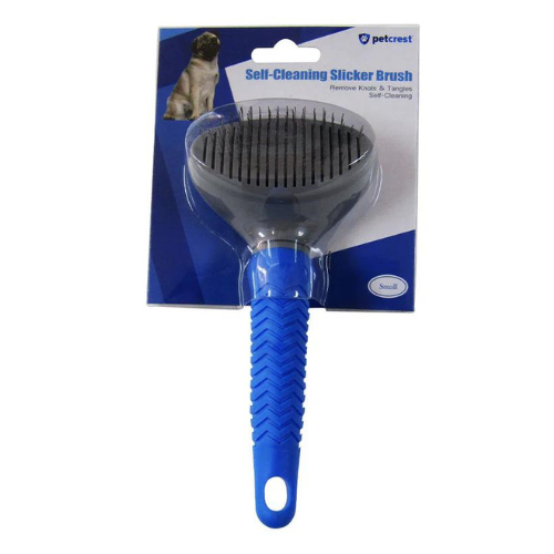 Petcrest Self Clean Slicker Brush Grooming Tool Large