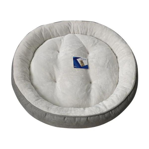 Petcrest Dog Bed Donut Grey 42"