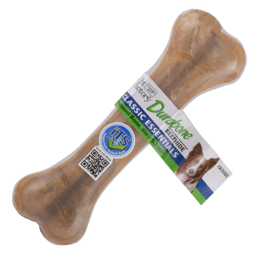 Pet Factory Dog Chews Pressed Rawhide Bones 6''