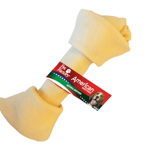 Pet Factory Dog Chew American Beefhide Bone 8-9''