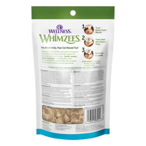 Whimzees Cat Treats Dental Chicken Tuna 2oz