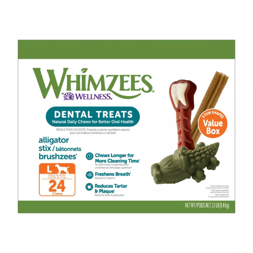 Whimzees Value Box Large 24ct
