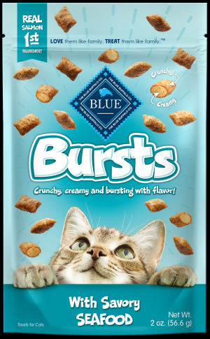 Blue Buffalo Bursts Cat Treats Seafood 2oz