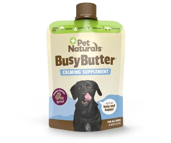 Pet Naturals Busy Butter Calming Peanut Butter For Dogs 1.5oz Pouch