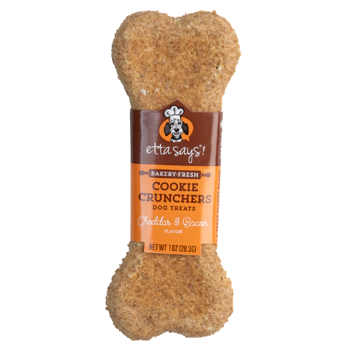 Etta Says! Dog Cheddar & Bacon Cookie Cruncher 5"