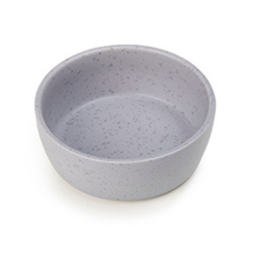 Petrageous Gray Speckled Stoneware Bowl 5"