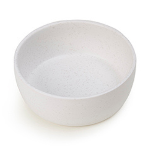 Petrageous White Speckled Stoneware Bowl 6"