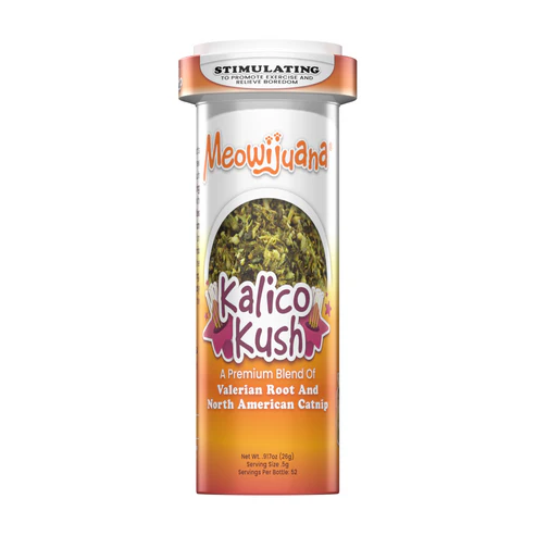 Meowijuana Kalico Kush Valerian Root & Catnip Blend .917oz