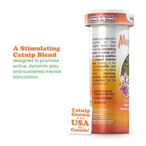 Meowijuana Kalico Kush Valerian Root & Catnip Blend .9oz