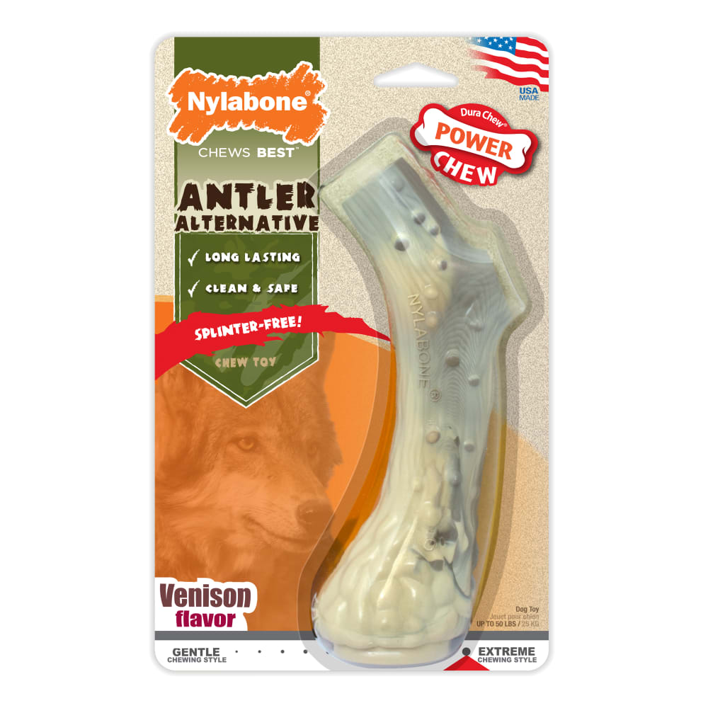 Nylabone Dura Chew Dog Nylon Antler Large