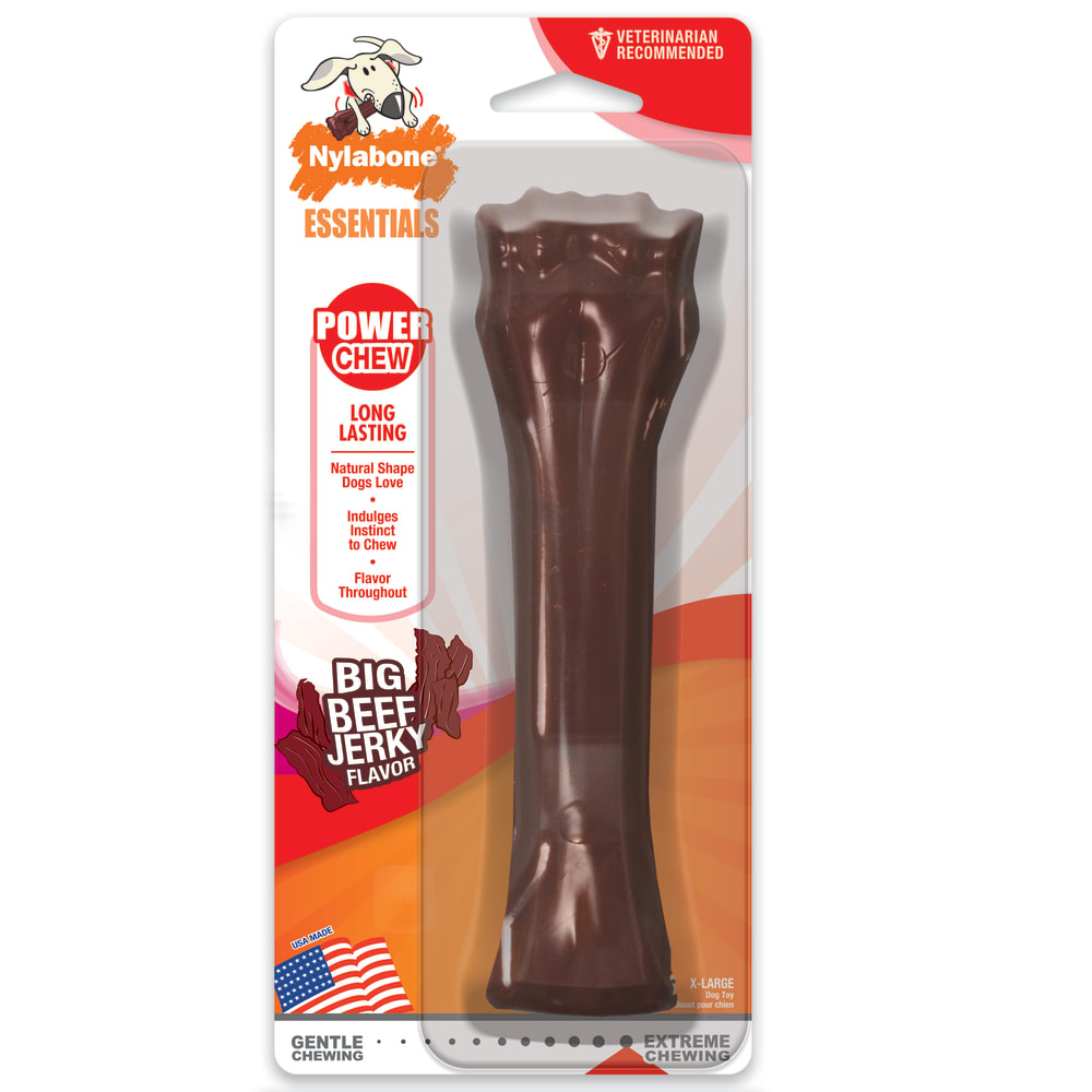 Nylabone Dura Chew Dog Toy Bone Original Souper