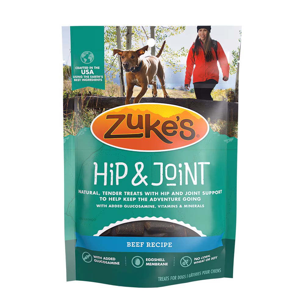 Zukes Hip Action Beef Dog Treats 1#