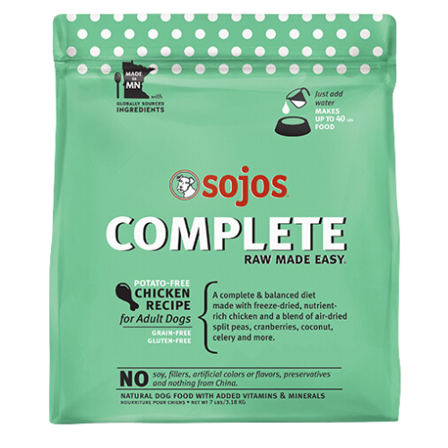 Sojos Complete Dog Dehydrated Chicken 1.75#