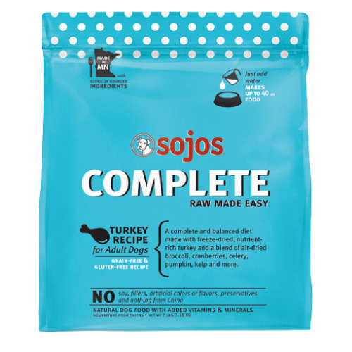 Sojos Complete Dog Dehydrated Turkey 7#