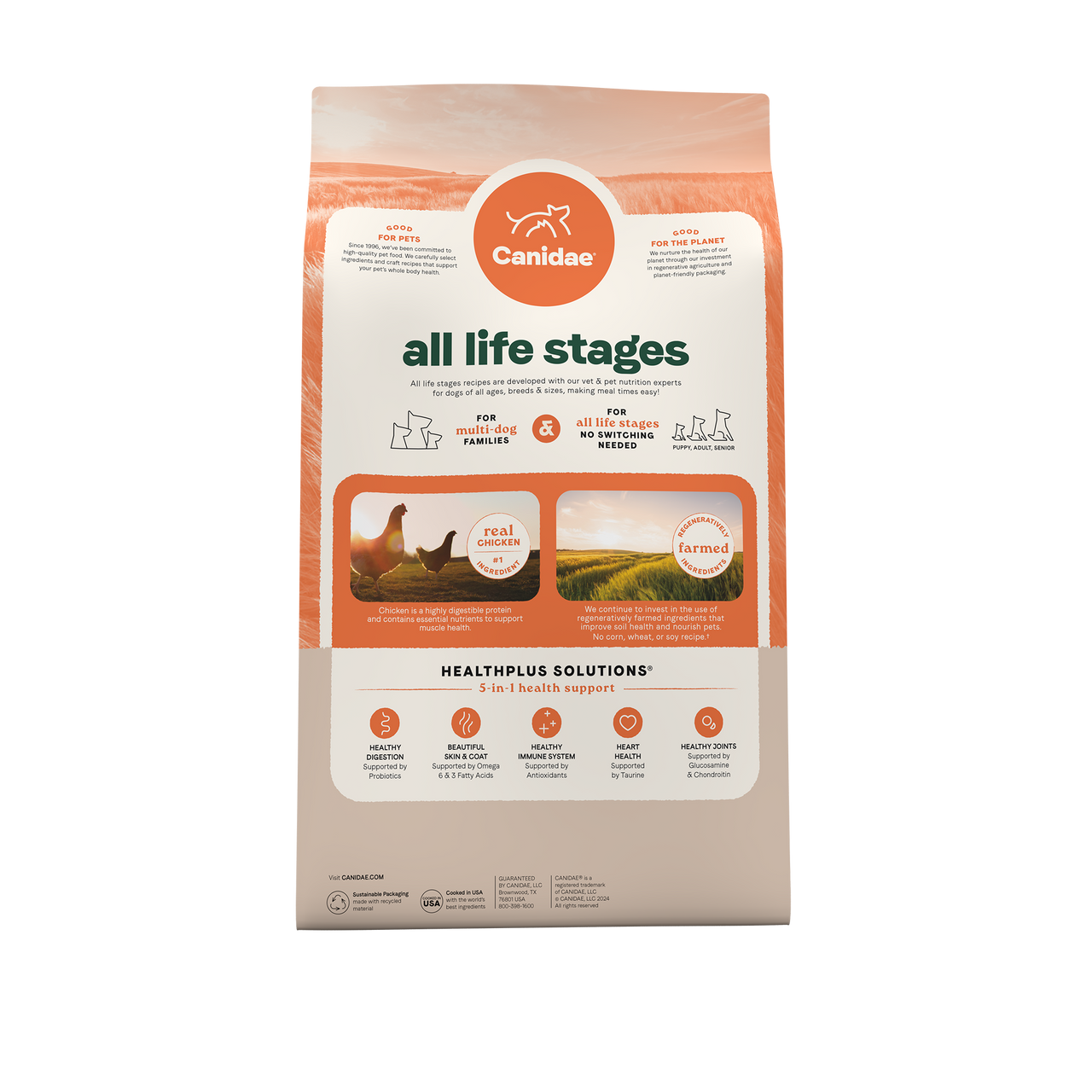 Canidae Dog All Life Stages Multi-Protein Recipe 5#