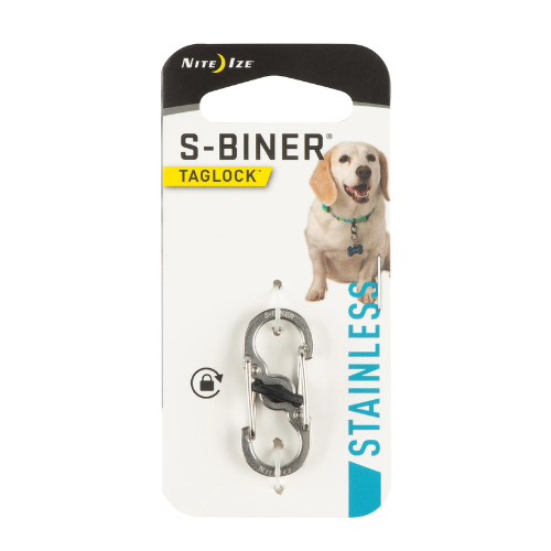 Nite Ize S-Biner Stainless Steel Taglock