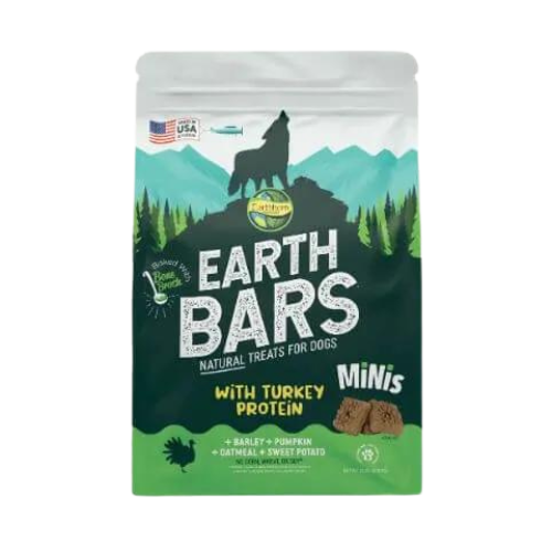 Earthborn Dog Treats Mini Earth Bars Turkey 2#