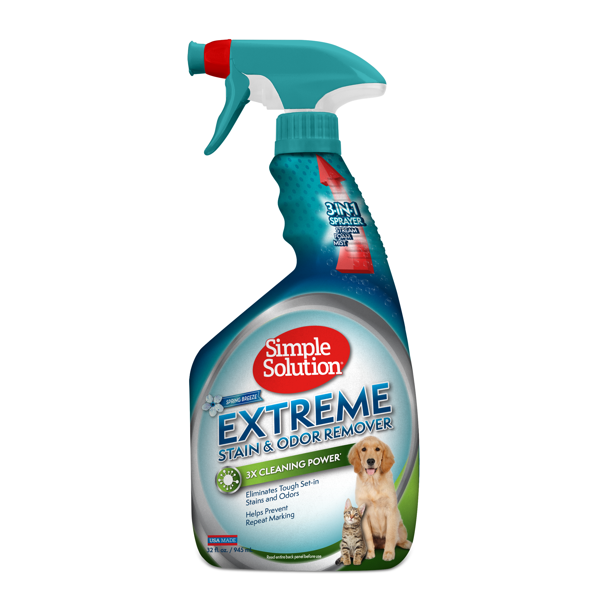 Simple Solution Stain & Odor Extreme Odor Remover 32oz