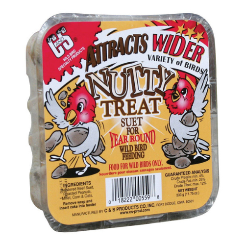 C&S Generic Nutty Treat Suet 11oz