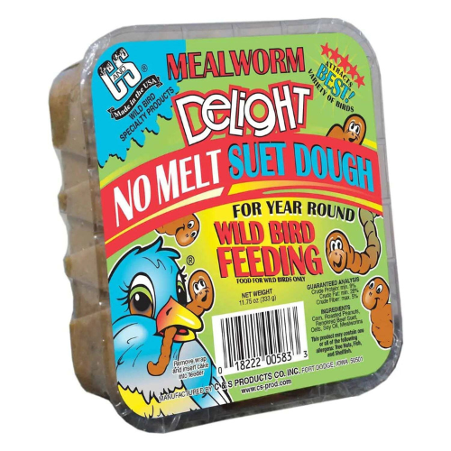 C&S No Melt Mealworm Delight Cake 11.75oz