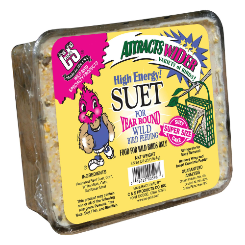 C&S High Energy Large Suet Cake 56oz