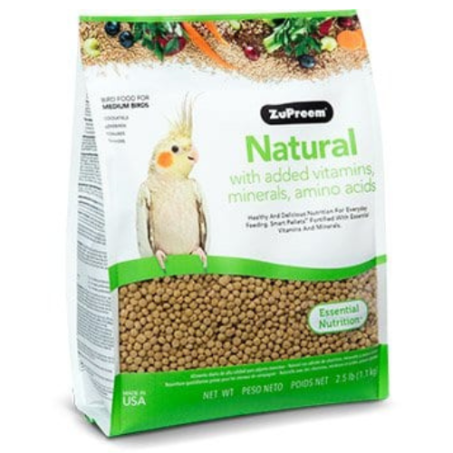 Zupreem Natural Cockatiel Maintenance 2.5#