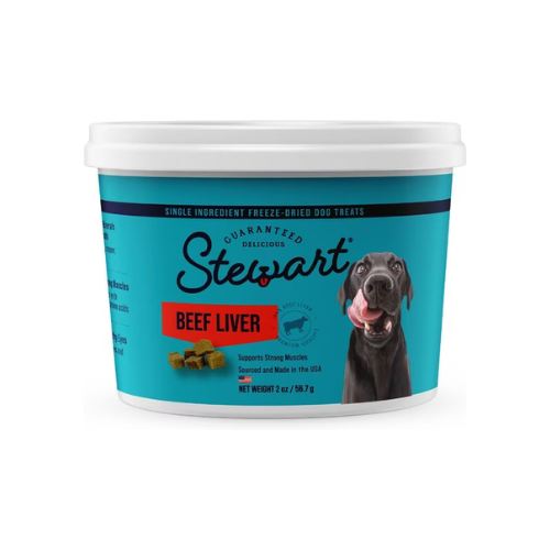 Stewart Pro Treat Dog Treats Freeze Dried Raw Beef Liver 2oz