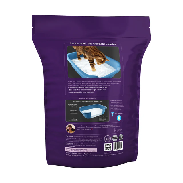 Boxiecat Pro Scent Free Probiotic Crystal Non Clumping Cat Litter 6#