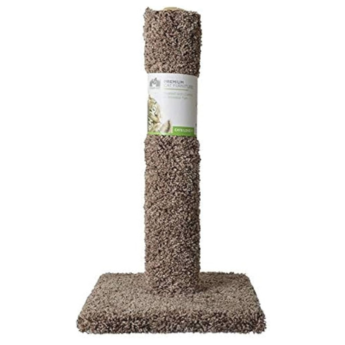 North American Pet Products Cat Scratch Post with Carpet 26''