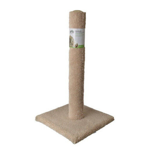 North American Pet Products Cat Scratch Post with Carpet 32''