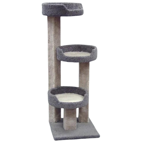 North American Pet Products Cat Tree with Triple Sleep Trays 44''