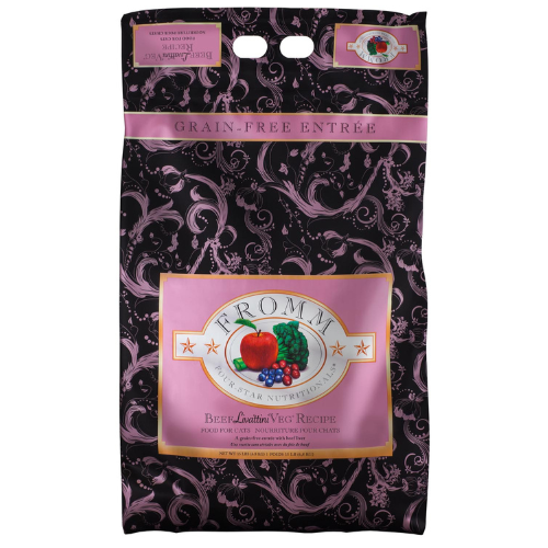 Fromm Four Star Cat Beef Livattini Veg Grain Free 10#