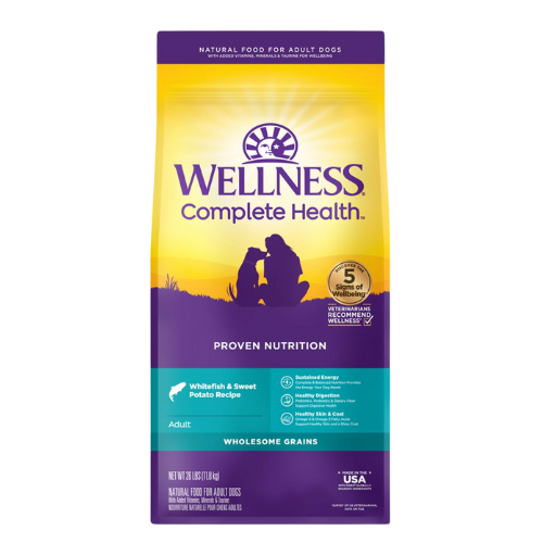 Wellness Complete Health Dog Whitefish & Sweet Potato 26#
