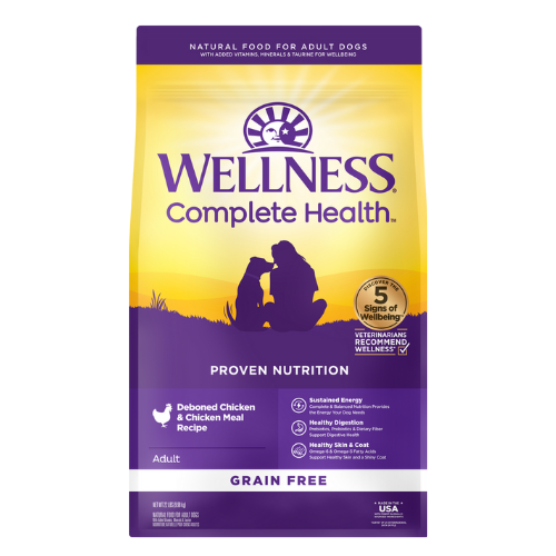 Wellness Complete Health Dog Grain Free Chicken 22#