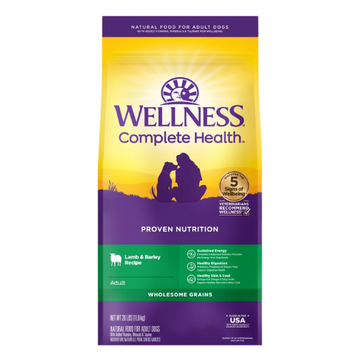 Wellness Complete Health Dog Lamb & Barley 26#